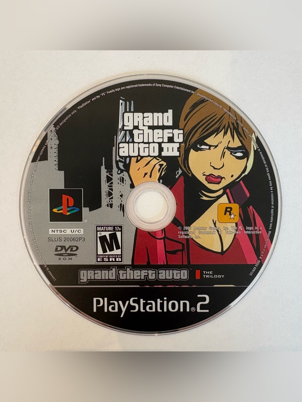 Grand Theft Auto III GTA 3 (PlayStation 2, 2003) PS2 Disc Only - Tested Works